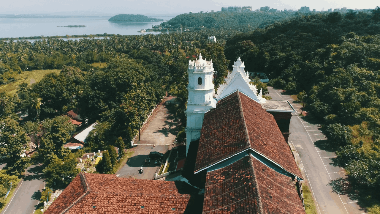 View of Both Isands From Chicalim